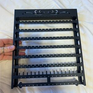Brand New! Black Metal Jewelry Organizer